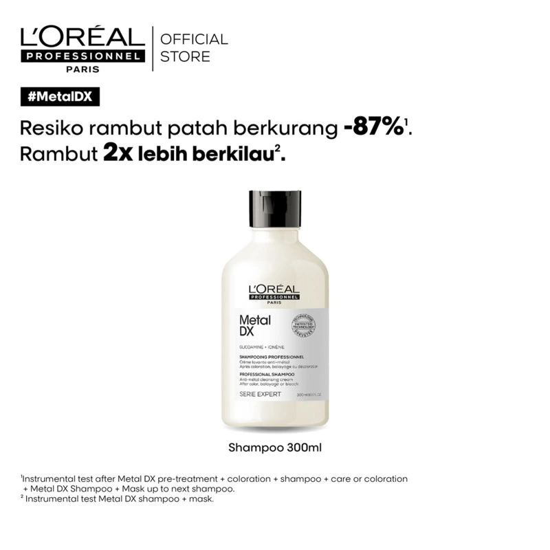 Metal DXS Shampoo 300ml